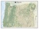 National Geographic Oregon Wall Map (40.5 X 30.25 In)