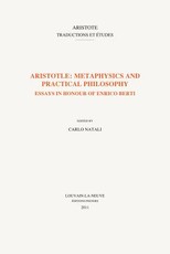 Aristotle: Metaphysics and Practical Philosophy