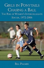 Girls in Ponytails Chasing a Ball