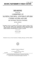 Housing partnerships in Indian country
