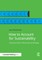 How to Account for Sustainability