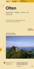 Swisstopo 1 : 50 000 Olten