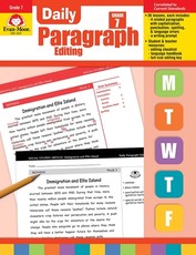 Daily Paragraph Editing Grade 7