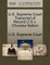 U.S. Supreme Court Transcript of Record U S v. Choctaw Nation