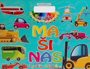 Nusplavink mašinas ir priklijuok lipdukus