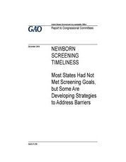 Newborn screening timeliness