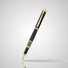 Parkeris dėžutėje REGAL juodas su aukso spalvos detalėmis