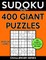 Sudoku Book 400 GIANT Puzzles, 200 Medium and 200 Hard
