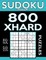 Sudoku Book 800 Extra Hard Puzzles