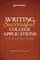 Writing Successful College Applications