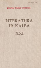 Literatūra ir kalba XXI: Maironis
