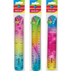 Lanksti liniuotė CENTRUM, 20 cm