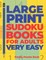 Large Print Sudoku Books For Adults Very Easy