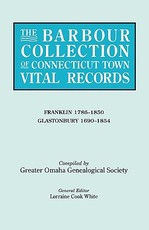 Barbour Collection of Connecticut Town Vital Records. Volume 13