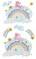 Lipdukai 3D UNICONS & RAINBOWS 7vnt