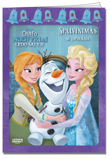 Olafo nuotykiai Ledo šalyje. Spalvinimas su lipdukais