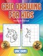 Drawing for kids book (Grid drawing for kids - Unicorns)
