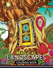 Magical Landscapes Coloring Books