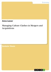 Managing Culture Clashes in Mergers and Acquisitions