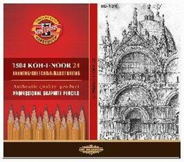 Piešt.rinkinys 24vnt. K-I-N  8B-10H