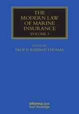 The Modern Law of Marine Insurance