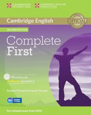 Complete First - Second Edition. Workbook without answers with Audio CD