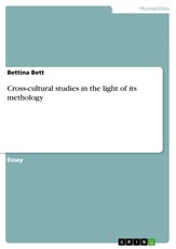 Cross-cultural studies in the light of its methology