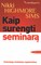 Kaip surengti seminarą