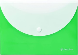 Dvigubas aplankas su spaustuku A5 žalsvas