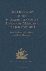 Discovery of the Solomon Islands by Alvaro de Mendana in 1568