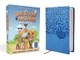 Nirv, Question and Answer Bible for Kids, Leathersoft, Blue, Comfort Print