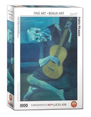 Dėlionė „Senasis gitaristas Picaso“ 1000 dalių Dėlionė „Senasis gitaristas Picaso“ 1000 dalių