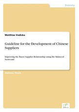 Guideline for the Development of Chinese Suppliers