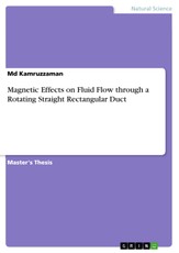 Magnetic Effects on Fluid Flow through a Rotating Straight Rectangular Duct