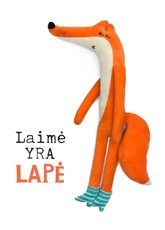 Lapė iš knygos „Laimė yra lapė“