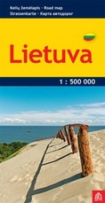 Lietuva. Kelių žemėlapis 1 : 500 000