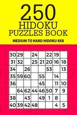 250 Hidoku Puzzle Book