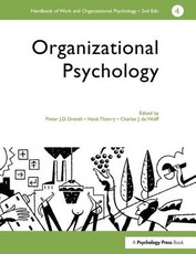 A Handbook of Work and Organizational Psychology