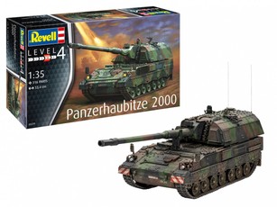 Plastikinis modelis Panzerhaubitze 2000 (PzH 2000)