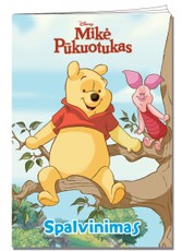 Mikė Pūkuotukas. Spalvinimas
