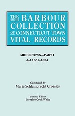 Barbour Collection of Connecticut Town Vital Records. Volume 26
