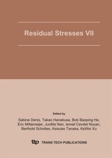 Residual Stresses VII, ICRS7