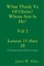 What Think Ye Of Christ? Whose Son Is He? Vol 2