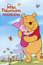 Mikė Pūkuotukas. Nuspalvink  (knyga su defektais)