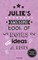 Julie's Awesome Book Of Notes, Lists & Ideas