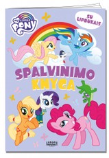 Mažieji poniai. Spalvinimo knyga su lipdukais