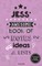 Jess' Awesome Book Of Notes, Lists & Ideas