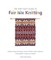 The Very Easy Guide to Fair Isle Knitting