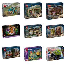 LEGO žaislai pagal amžių