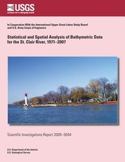 Statistical and Spatial Analysis of Bathymetric Data for the St. Clair River, 1971-2007